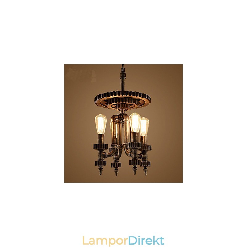 Retro Mekanisk Utrustning Butik Dekorativ Belysning