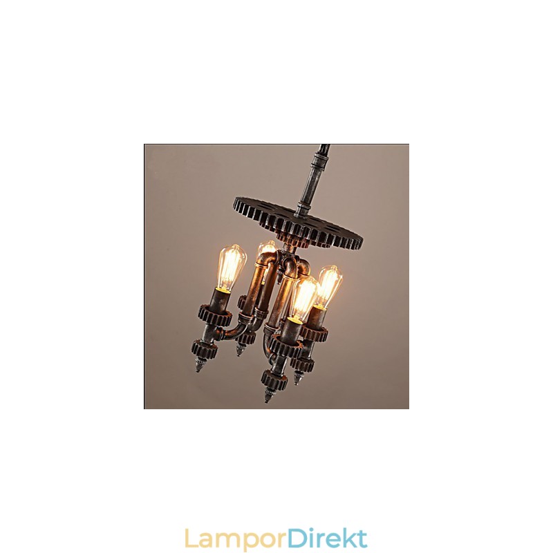 Retro Mekanisk Utrustning Butik Dekorativ Belysning
