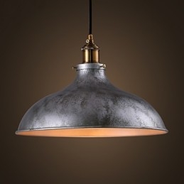 Hög Kvalitet Iron Reminisced Pendel Lamp Loft Northern Europe American Vintage Retro Country Pendel Light