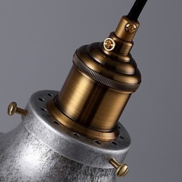 Hög Kvalitet Iron Reminisced Pendel Lamp Loft Northern Europe American Vintage Retro Country Pendel Light