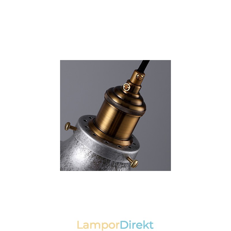 Hög Kvalitet Iron Reminisced Pendel Lamp Loft Northern Europe American Vintage Retro Country Pendel Light