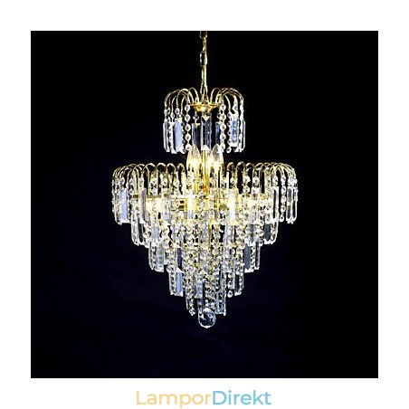 Europeiska Stil Lyx 6 Ljus Ljuskrona I Kronform