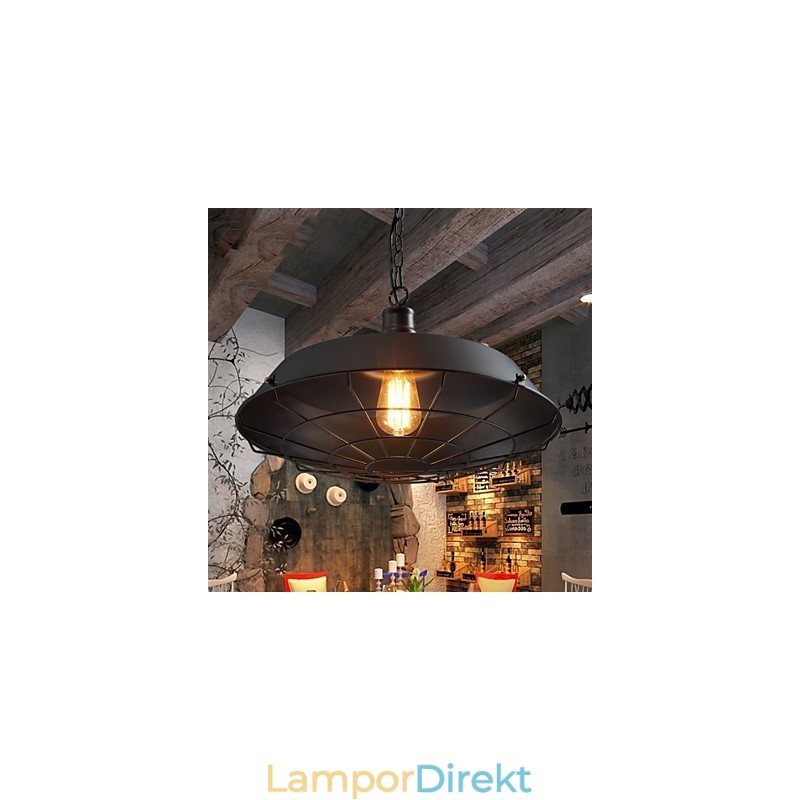 Hänglampor American Country Retro Smidesjärn Samtida Och Kontrakterade Warehouse Droplight