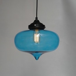 Bubble Design Pendel 1 Ljus Med Transparent Skärm