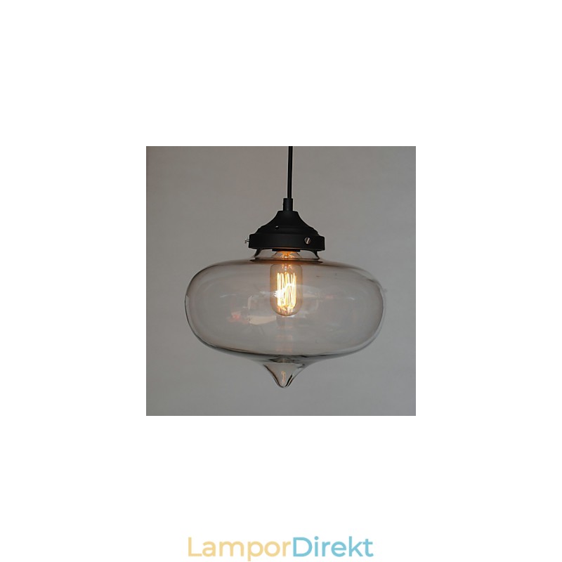 Bubble Design Pendel 1 Ljus Med Transparent Skärm