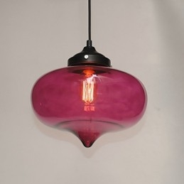 Bubble Design Pendel 1 Ljus Med Transparent Skärm