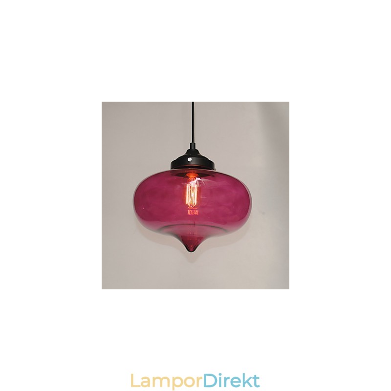 Bubble Design Pendel 1 Ljus Med Transparent Skärm