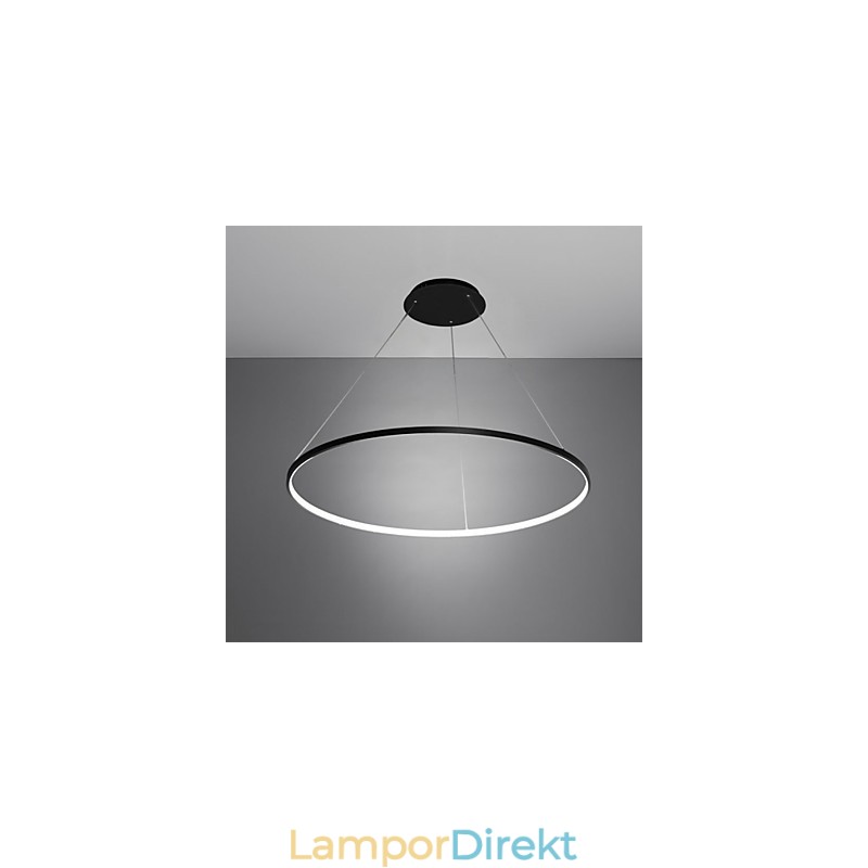 Dimbar Hänglampa Modern Design Ring