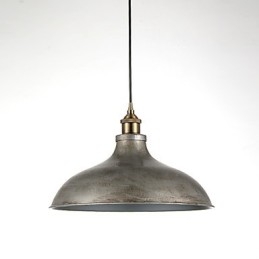 1 Ljus Pendellampor Antik Vintage Style Industristil Järn Metaller Drop Light