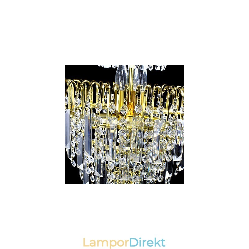 Europeiska Stil Lyx 6 Ljus Ljuskrona I Kronform