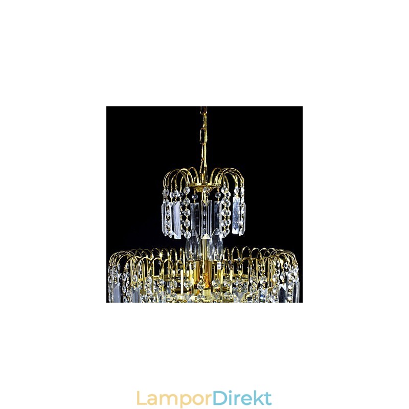 Europeiska Stil Lyx 6 Ljus Ljuskrona I Kronform