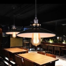 American Industrial Attic Loft Style Droplight