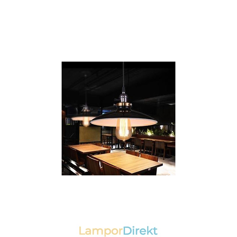 American Industrial Attic Loft Style Droplight