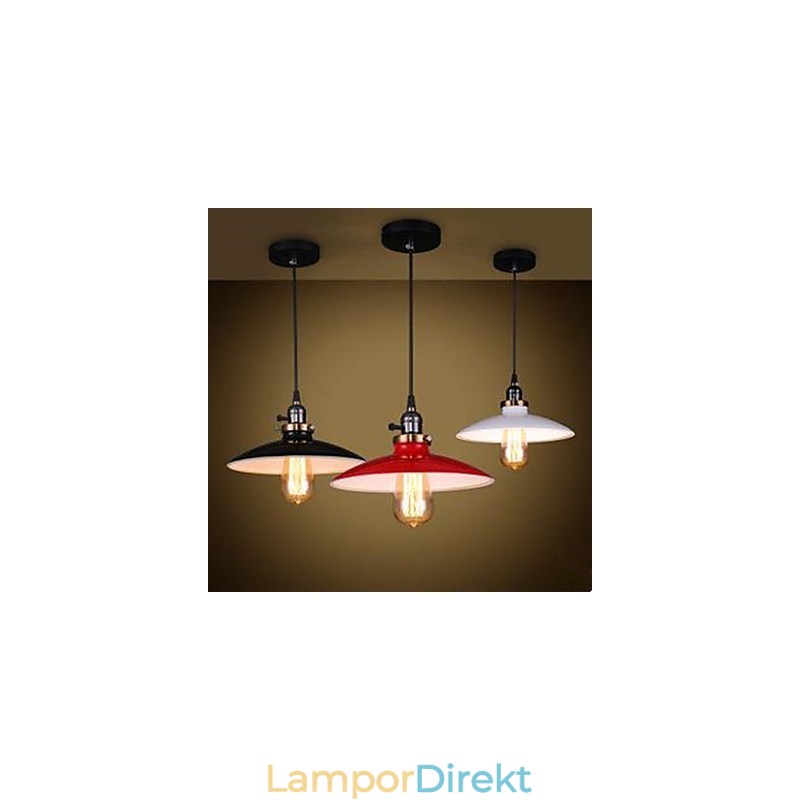 American Industrial Attic Loft Style Droplight