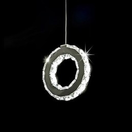 Modern Och Modern Kristallmetall Taklampa