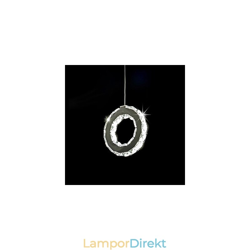 Modern Och Modern Kristallmetall Taklampa