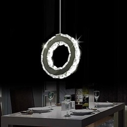 Modern Och Modern Kristallmetall Taklampa