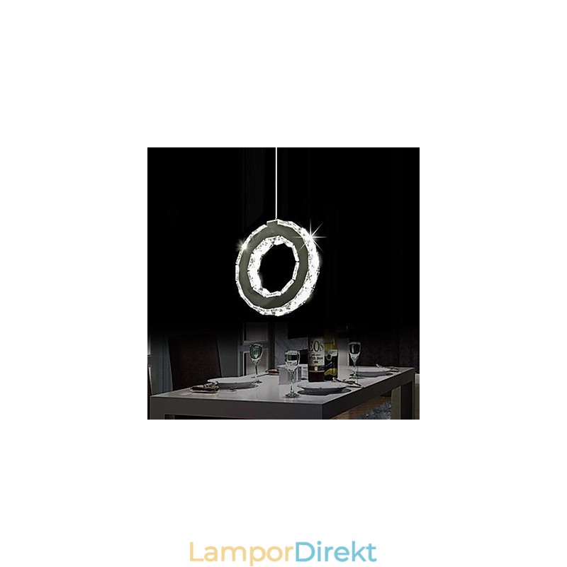 Modern Och Modern Kristallmetall Taklampa