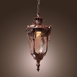 Antik Inspirerad Taklampa Med 1 Lampa