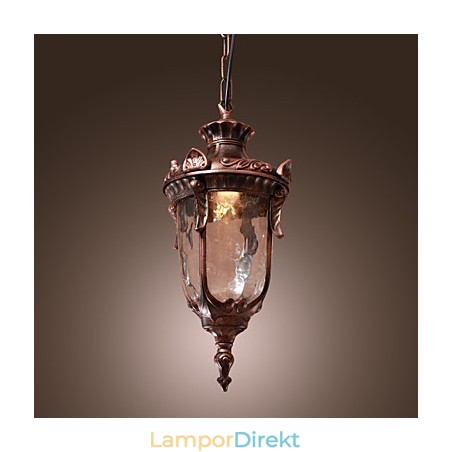 Antik Inspirerad Taklampa Med 1 Lampa Antik Inspirerad Taklampa Med 1 Lampa