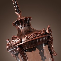 Antik Inspirerad Taklampa Med 1 Lampa
