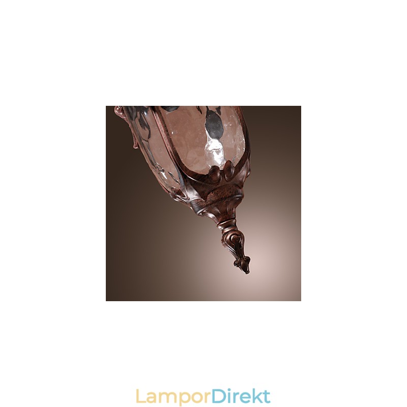 Antik Inspirerad Taklampa Med 1 Lampa