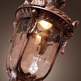 Antik Inspirerad Taklampa Med 1 Lampa