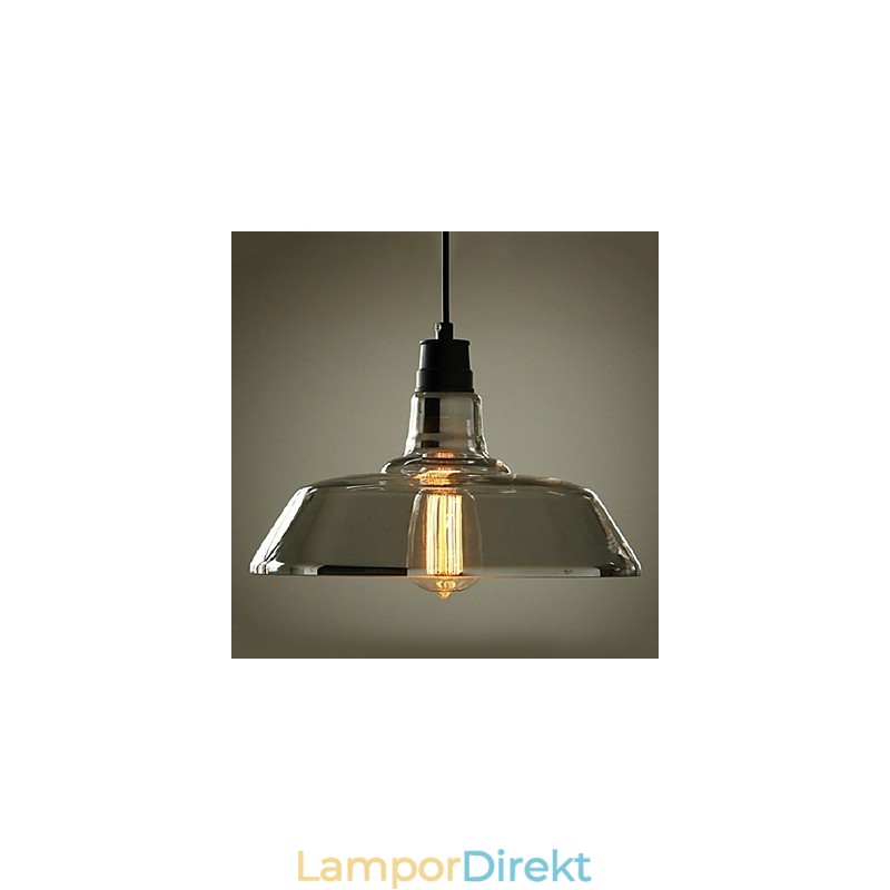 Vintage Elektropläterad Taklampa Garage