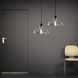 Vintage Elektropläterad Taklampa Garage