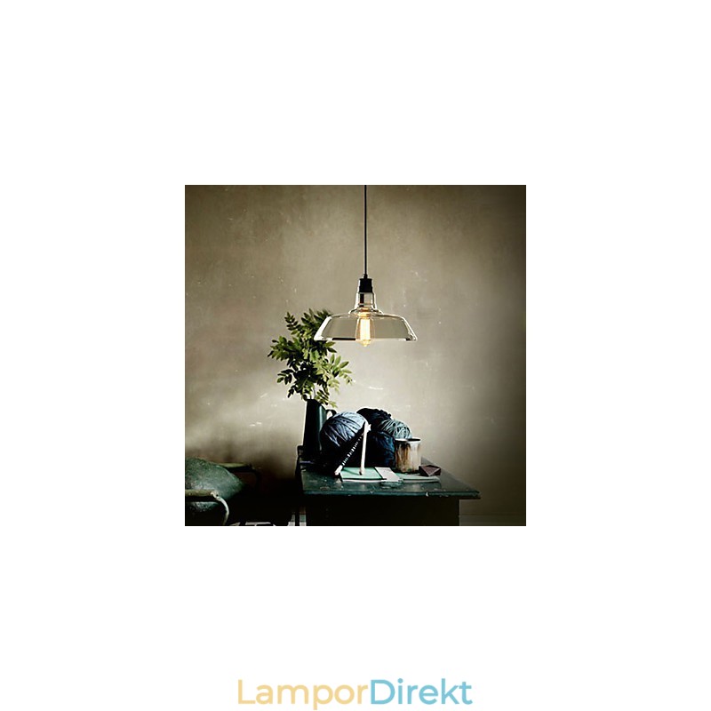 Vintage Elektropläterad Taklampa Garage