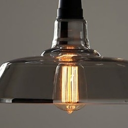 Vintage Elektropläterad Taklampa Garage