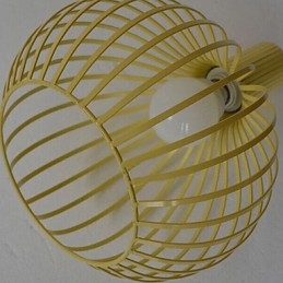 American Retro Contracted Smidesjärn Birdcage Ljuskrona Lamp Light