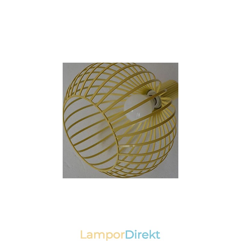 American Retro Contracted Smidesjärn Birdcage Ljuskrona Lamp Light