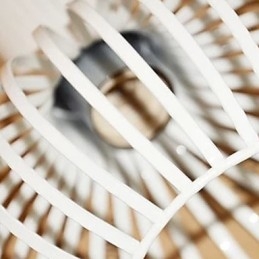 American Retro Contracted Smidesjärn Birdcage Ljuskrona Lamp Light