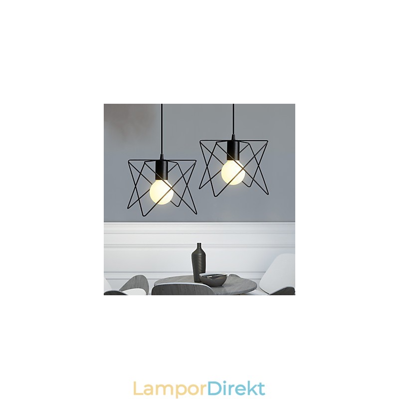 Pendellampor Mini Style Retro Metal