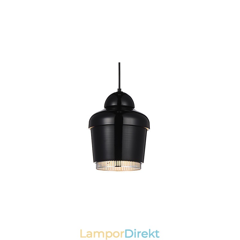 Pendellampa 1 Ljus Modern Enkelhet Gyllene Krom Svart Vit Kolstål Metallkrona