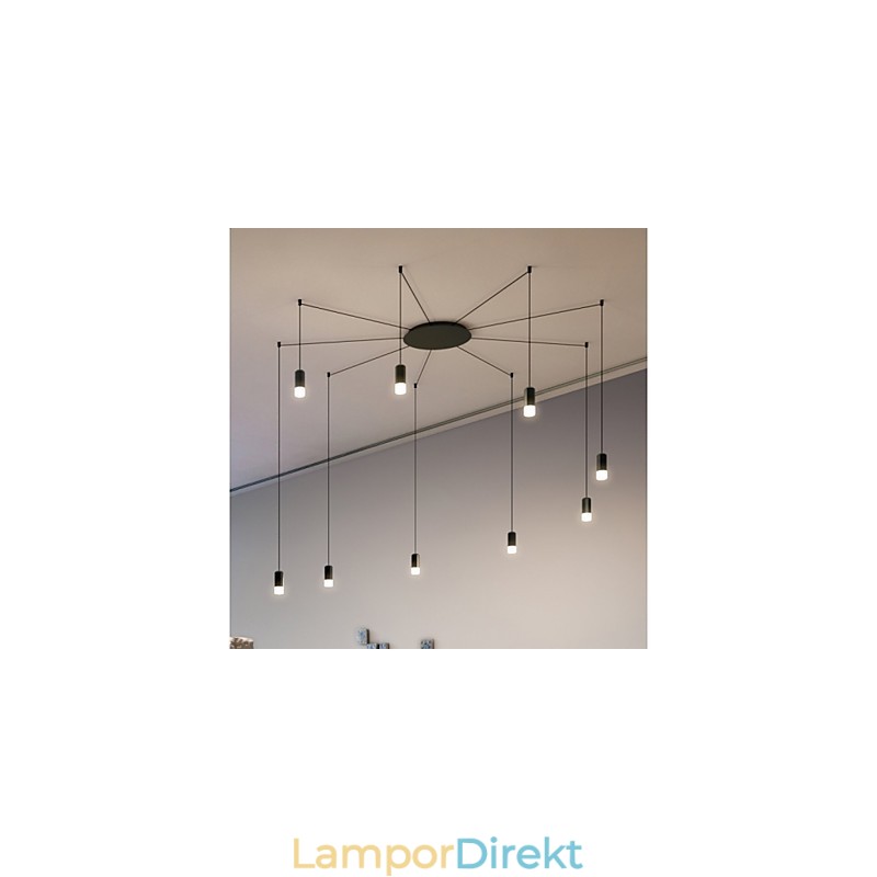 Northern Europe Contracted Och Geometrisk Sladddesign Pendellampa