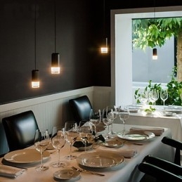 Northern Europe Contracted Och Geometrisk Sladddesign Pendellampa