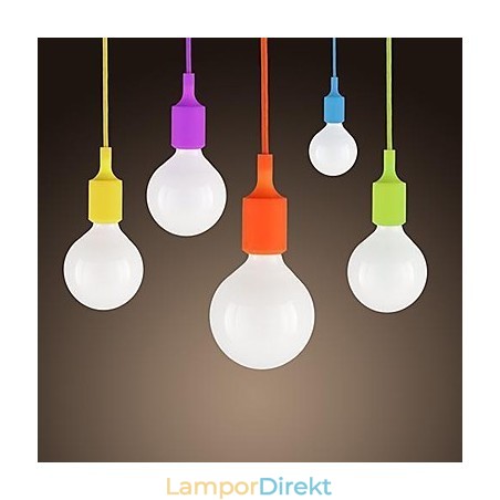 Mini Hänge 1 Ljus Modern Minimalistisk Silikongodisfärger Mini Hänge 1 Ljus Modern Minimalistisk Silikongodisfärger