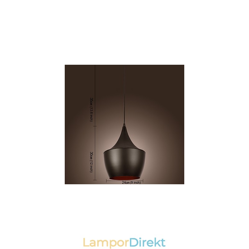 Modern Och Modern Retro Mini Style Pendellampa För Målning