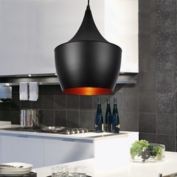 Modern Och Modern Retro Mini Style Pendellampa För Målning