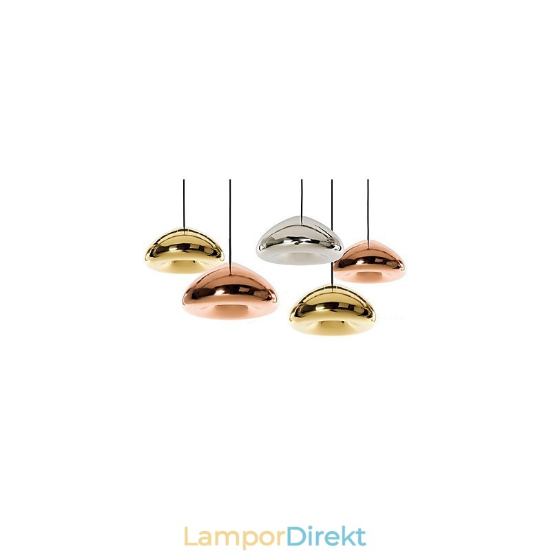 Modern Samtida Målning Metall Taklampa