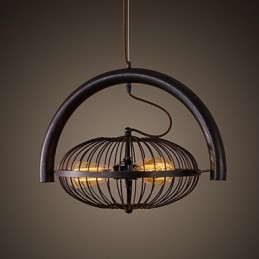 Retro Klassiska Metall Takfläkt Lampor Enkla Hängande Lampor Cafe Hängande Lampa