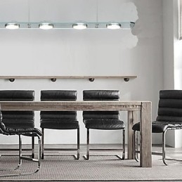 Restaurangbordslampa Rektangulärt Glas