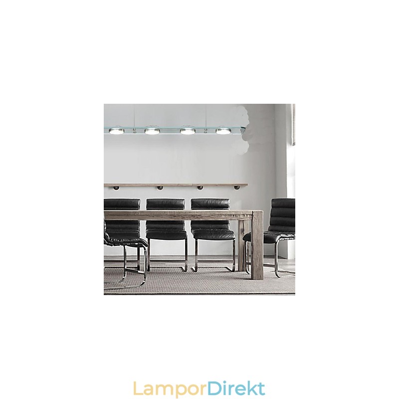 Restaurangbordslampa Rektangulärt Glas