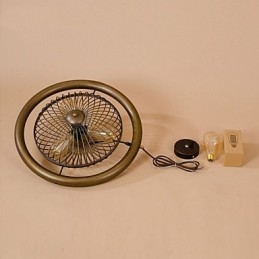 Retro Industrial Wind Lampa Fläkt Taklampa Amerikansk Stil