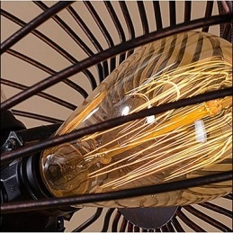 Retro Industrial Wind Lampa Fläkt Taklampa Amerikansk Stil