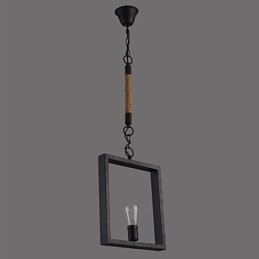Pendel Rustic Lodge Vintage Retro Dining Shopping Store Metall