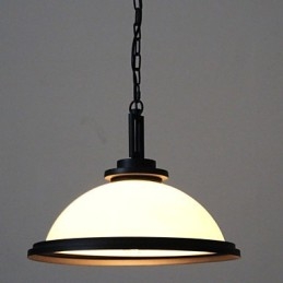 Pendellampor Rustik Lodge Metallmålning Svart