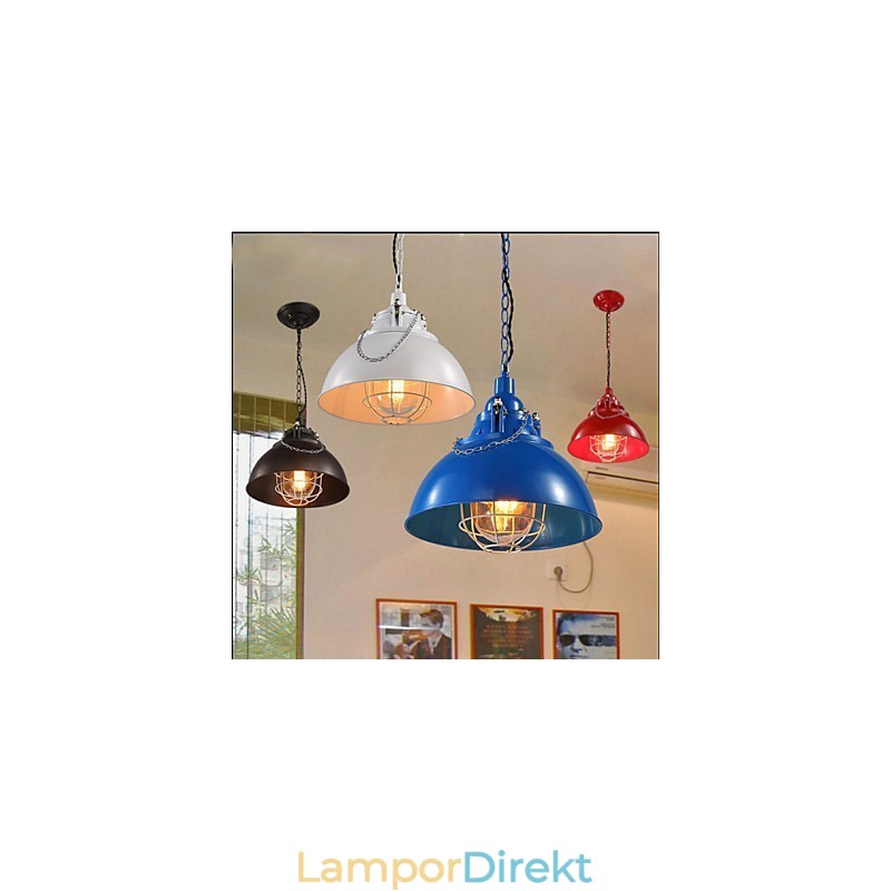 Metal Iron Lampa Single Head Pot Chandelier